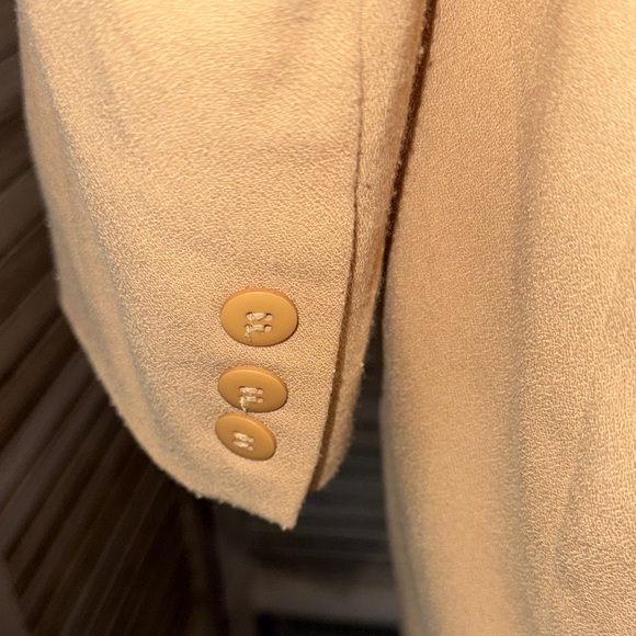 For You Jacket Tank Dress Lined Pants 3-Piece Suit Set Vintage Size 18 Camel - Picture 5 of 14